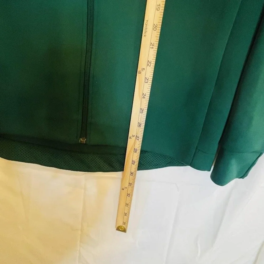 Minnesota Wild Jacket Mens Large Green NHL Hockey Zip Coat Adidas‎ Pockets Logo